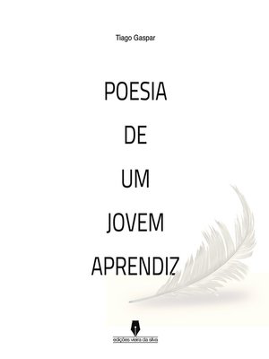 cover image of POESIA DE UM JOVEM APRENDIZ